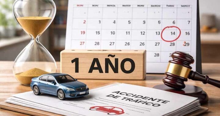 Cómputo del plazo de prescripción en accidentes de tráfico